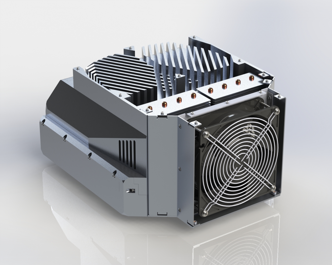 Cooling-Integrated Enclosure